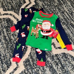 2T Rudolph the Red-Nosed Reindeer cotton pajama set